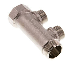 G 3/4'' x 2xG 1/2'' F/M/M Nickel plated Brass Distributor pipes 10 Bar