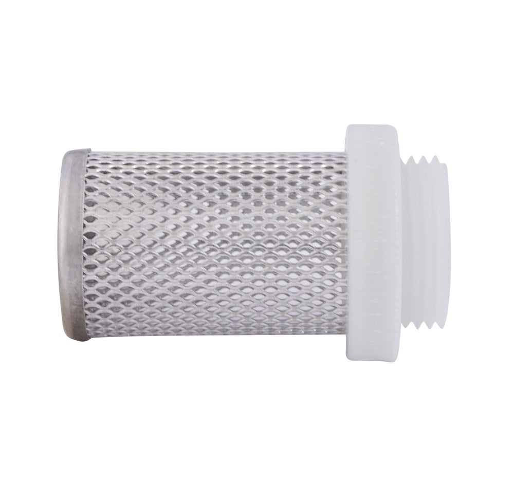 G4'' Stainless steel/Plastic Suction Strainer 1.2 mm Mesh
