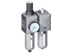 FRL 2-Part G1'' 12000 l/min 0.1-2.0bar/1-29psi Semi-Auto Metal Futura 4
