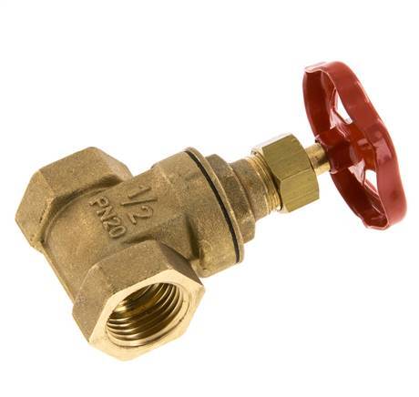 G1/2'' Brass Gate Valve EPDM 20 bar - GL2BM