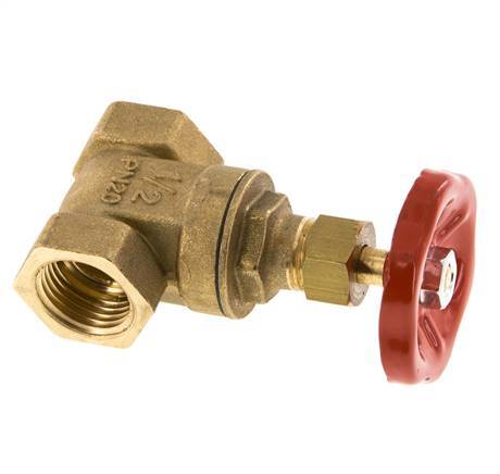 G1/2'' Brass Gate Valve EPDM 20 bar - GL2BM