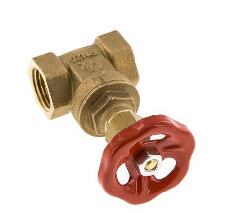 G1/2'' Brass Gate Valve EPDM 20 bar - GL2BM