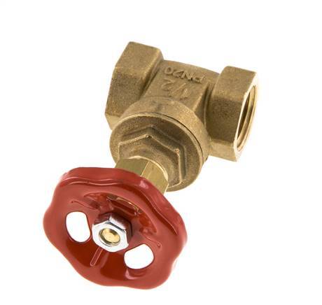 G1/2'' Brass Gate Valve EPDM 20 bar - GL2BM