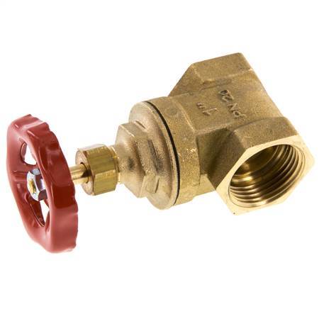 G1'' Brass Gate Valve EPDM 20 bar - GL2BM
