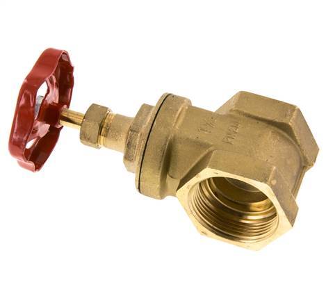 G1-1/2'' Brass Gate Valve EPDM 20 bar - GL2BM