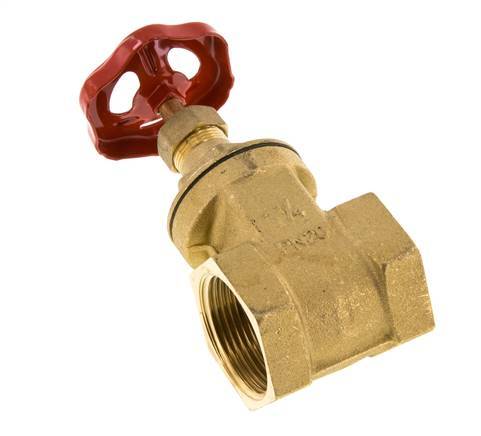 G1-1/4'' Brass Gate Valve EPDM 20 bar - GL2BM