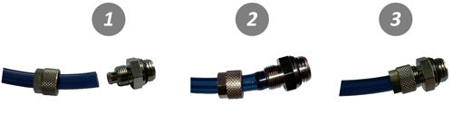10/8 mm x G1/4'' Female Straight Push-on Fitting [2 Pieces]