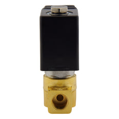 Solenoid Valve HP-DA 1/4'' high pressure brass PTFE 4-75bar 24V DC