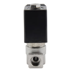 Solenoid Valve HP-DA 1/4'' Stainless Steel FKM 0-100bar 120V AC