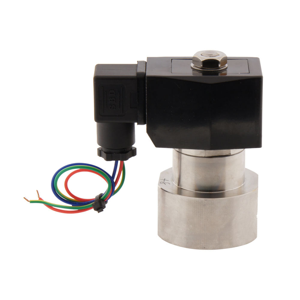 Solenoid Valve HP-IA 1/4'' high pressure stainless steel PTFE 0.5-90bar 230V AC