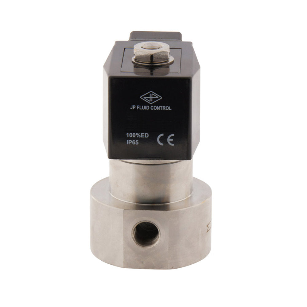 Solenoid Valve HP-IA 1/4'' high pressure stainless steel PTFE 0.5-90bar 230V AC