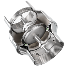 G2 1/2'' Stainless Steel 304 Check Valve EPDM 0.03-16bar (0.44-232psi) - WRAS and NSF ANSI 61