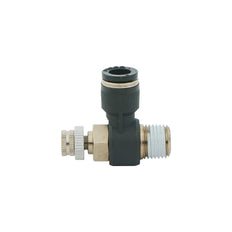 5/16" - R3/8" Elbow Pneumatic Needle Valve