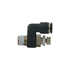 8mm - R3/8" Rotatable Pneumatic Needle Valve