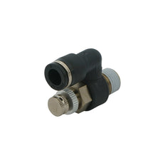 6mm - R1/8" Rotatable Pneumatic Needle Valve