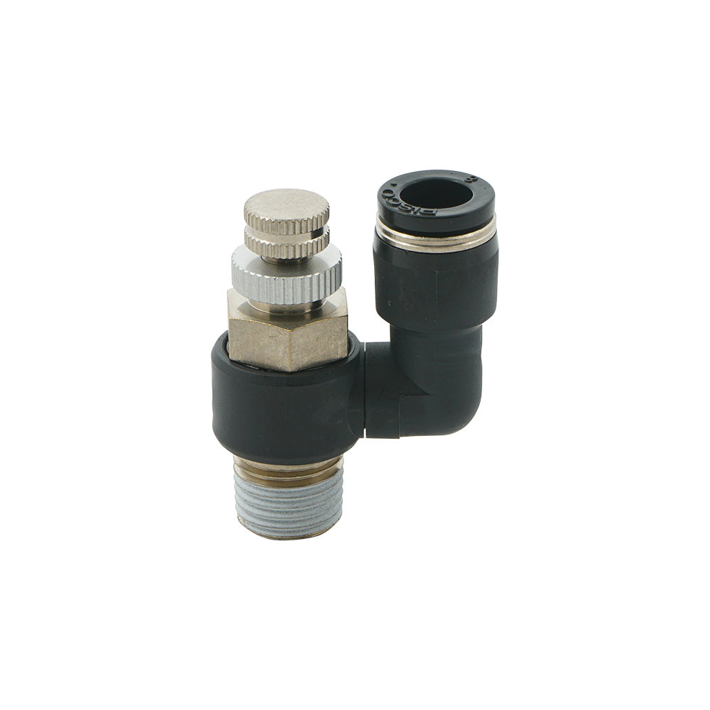 6mm - M5 Rotatable Pneumatic Needle Valve