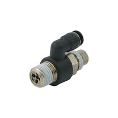 R1/4" - 3/8" Meter-Out Rotatable Flow Control Valve