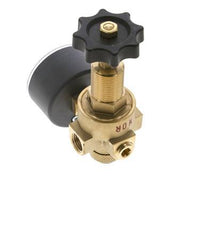Water & Air Pressure Reducer Brass G1/4'' 2.5 l/min 0.5-25 bar/7-362psi
