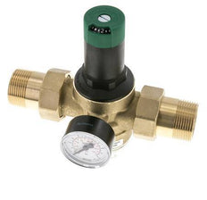 Filter Pressure Reducer Brass R1 1/4'' 99 l/min 1.5-6 bar/22-87psi Drinking Water