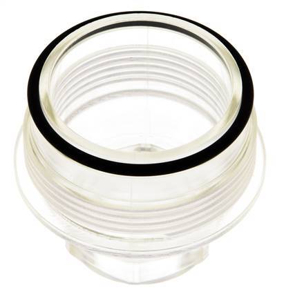 Sieve Bowl Transparent R 1/2'' and R 3/4'' Braukmann