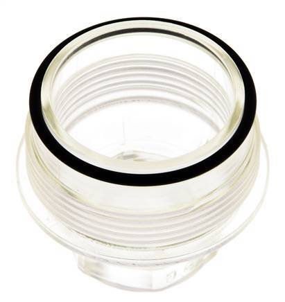 Sieve Bowl Transparent R 1/2'' and R 3/4'' Braukmann
