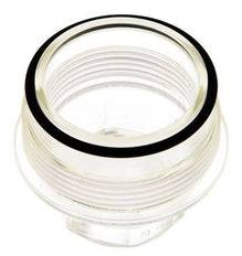 Sieve Bowl Transparent R 1/2'' and R 3/4'' Braukmann