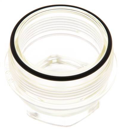 Sieve Bowl Transparent R 1'' and R 11/4'' 1.5 - 6bar Braukmann