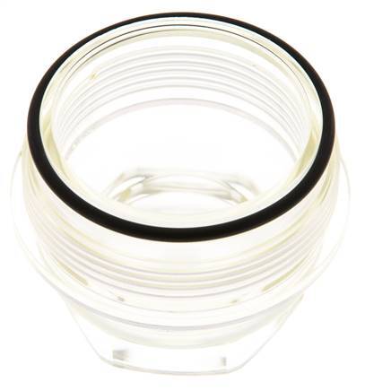 Sieve Bowl Transparent R 1'' and R 11/4'' 1.5 - 6bar Braukmann