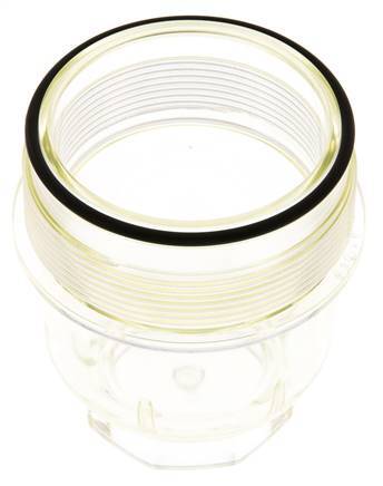 Sieve Bowl Transparent R 1-1/2'' and R 2'' Braukmann
