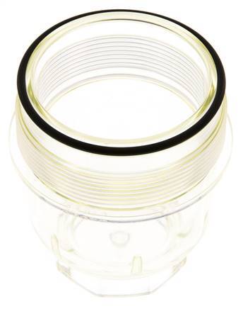 Sieve Bowl Transparent R 1-1/2'' and R 2'' Braukmann