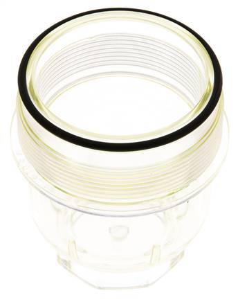 Sieve Bowl Transparent R 1-1/2'' and R 2'' Braukmann