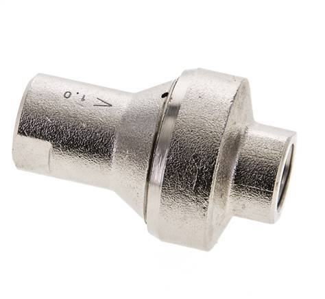 Inline Pressure Reducer 1bar/14psi Nickel-plated Brass G1/4'' 10 l/min