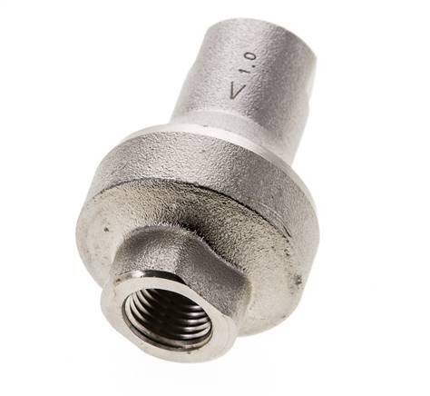 Inline Pressure Reducer 1bar/14psi Nickel-plated Brass G1/4'' 10 l/min