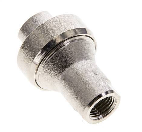 Inline Pressure Reducer 3bar/44psi Nickel-plated Brass G1/4'' 10 l/min