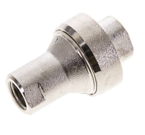 Inline Pressure Reducer 3bar/44psi Nickel-plated Brass G1/4'' 10 l/min