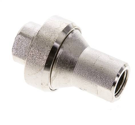 Inline Pressure Reducer 6bar/87psi Nickel-plated Brass G1/4'' 10 l/min