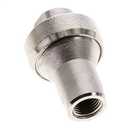 Inline Pressure Reducer 6bar/87psi Nickel-plated Brass G1/4'' 10 l/min