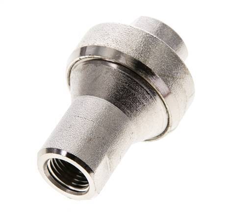 Inline Pressure Reducer 6bar/87psi Nickel-plated Brass G1/4'' 10 l/min