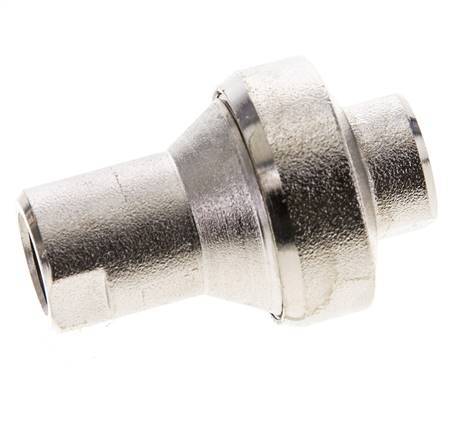 Inline Pressure Reducer 6bar/87psi Nickel-plated Brass G1/4'' 10 l/min