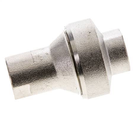 Inline Pressure Reducer 7bar/102psi Nickel-plated Brass G1/4'' 10 l/min