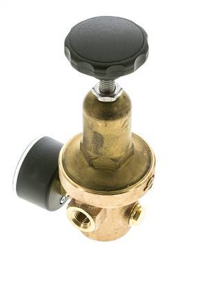 Water Pressure Reducer Bronze G1/4'' 8.3 l/min 0.2-2 bar/3-29psi