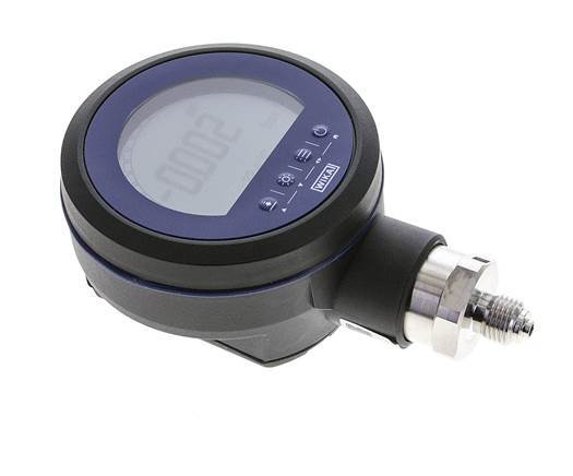 WIKA Digital Pressure Gauge -1..9 bar (-15..131 psi) G 1/2'' Class 0.5