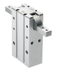 D10 mm 2-Jaw 180 deg Angular Double Acting Pneumatic Gripper Standard Jaws