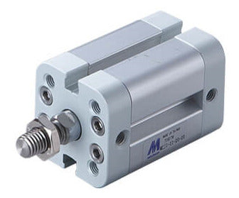 40-5mm Compact Cylinder with Double Rod Male Thread MCJI