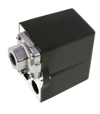 4 to 11bar Compressor Pressure Switch 1xG1/2'' 3xG1/4'' 400VAC | MDR-3-11