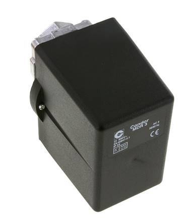 4 to 11bar Compressor Pressure Switch 1xG1/2'' 3xG1/4'' 400VAC | MDR-3-11
