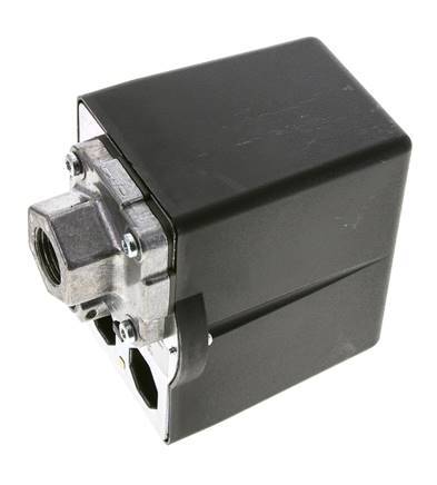6 to 16bar Compressor Pressure Switch 1xG1/2'' 3xG1/4'' 400VAC | MDR-3-16