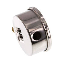 0..100 Bar (0..1450 psi) Glycerin Pressure Gauge Below Stainless steel/Brass 63 mm Class 1.6