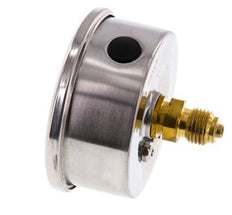 0..16 Bar (0..232 psi) Glycerin Pressure Gauge Rear Stainless steel/Brass 63 mm Class 1.6