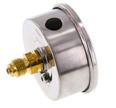 0..16 Bar (0..232 psi) Glycerin Pressure Gauge Rear Stainless steel/Brass 63 mm Class 1.6